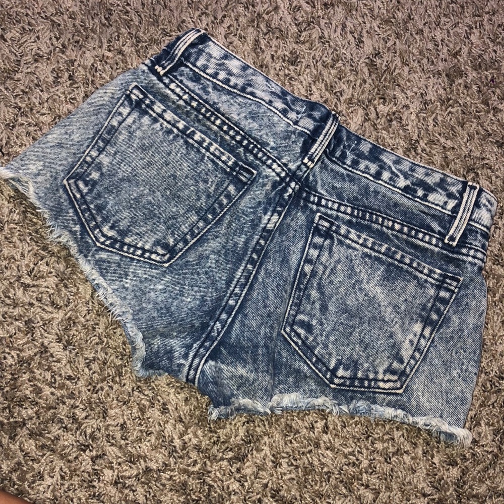 Low Rise Jean Shorts - Picture 2 of 2